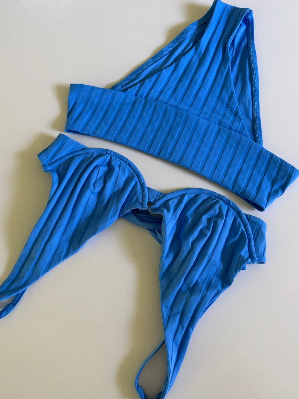 Vitamin A Bikini Set Ribbed Swimsuit - Picture 8 of 14